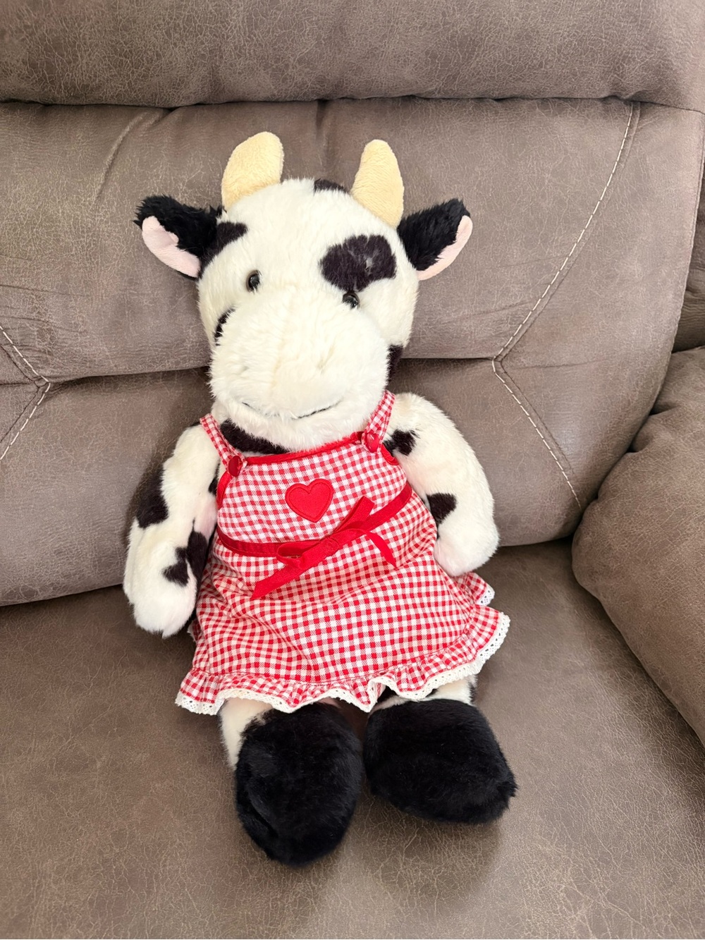 Build-A-Bear plush cow